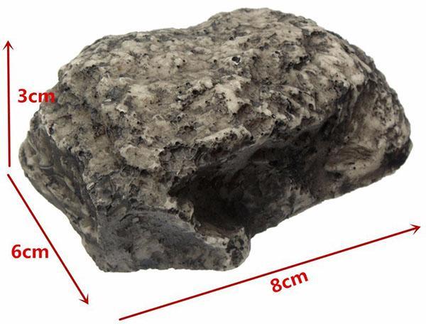 las dimensiones exteriores de la piedra de caché