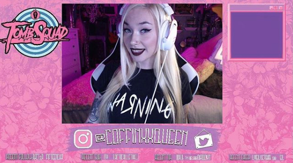 Twitch هي عبارة عن منصة بث مباشر للفيديو تركز على ألعاب الفيديو. وعلى الرغم من أن الرجال يهيمنون بشدة على عالم الألعاب ، فقد قامت ميني ببناء مجتمع وقاعدة جماهيرية على الموقع.