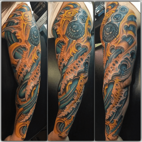 Roman Abrego Biomech Arm Piece