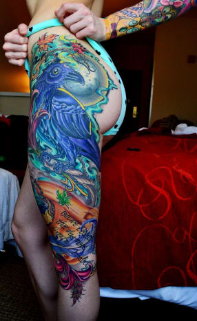 Foto přes Tattooed Martha A tetování je také úžasné!