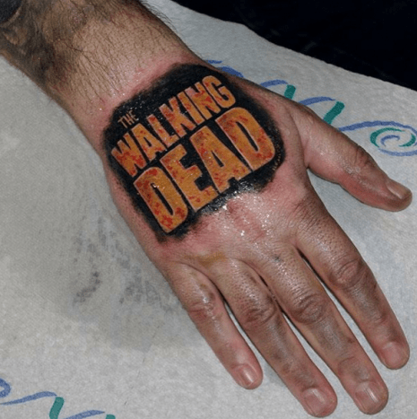 THE WALKING DEAD Tattoo von Morty Tattooer