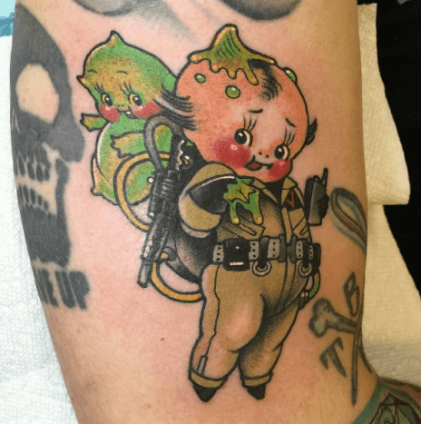 Kewpie Ghostbuster! Tetování: Stacey Martin Smith