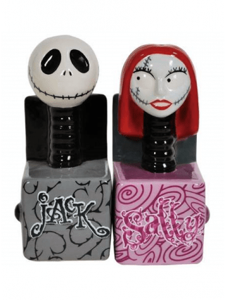 Erhältlich bei INKEDSHOP.COM: Jack and Sally in a Box Salt & Pfefferstreuer