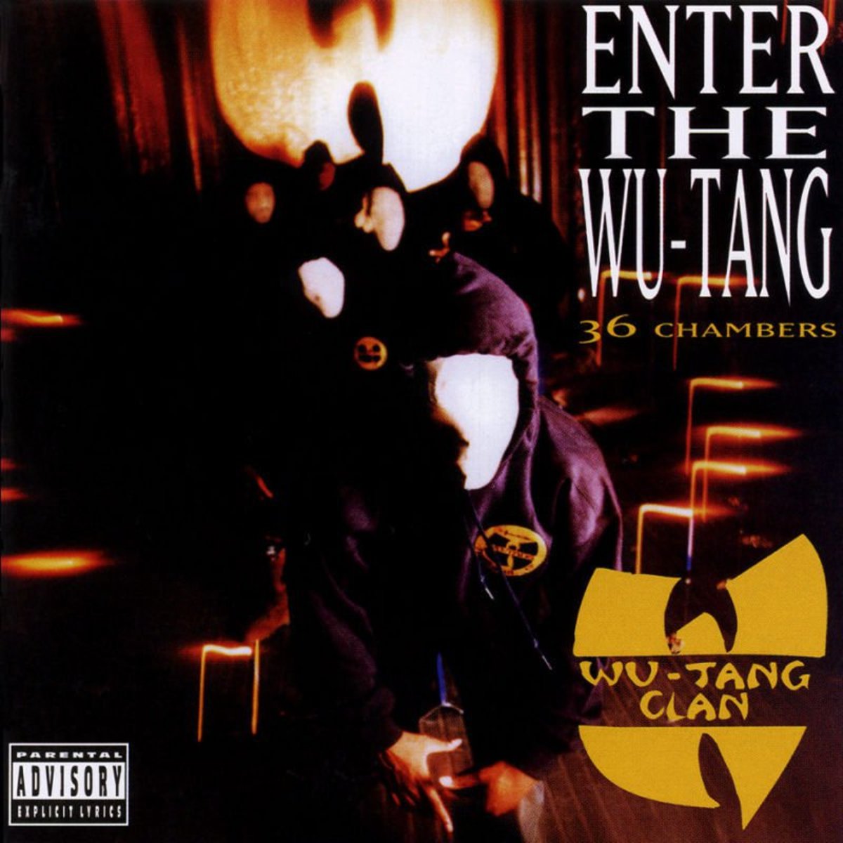 Cover-Artwork für das Debüt-Studioalbum des Wu-Tang-Clans mit dem Titel Enter The Wu-Tang (36 Chambers). Foto: BMG-Unterhaltung.