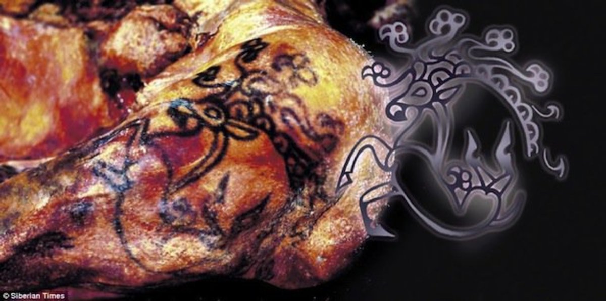 Podívejte se do hloubky na tetování mytologických tvorů nalezené na princezně Ukok.
