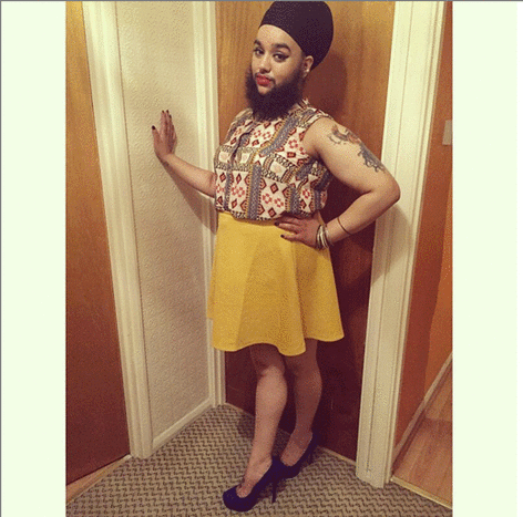 Harnaam Kaur strahlt immer selbstbewusst!