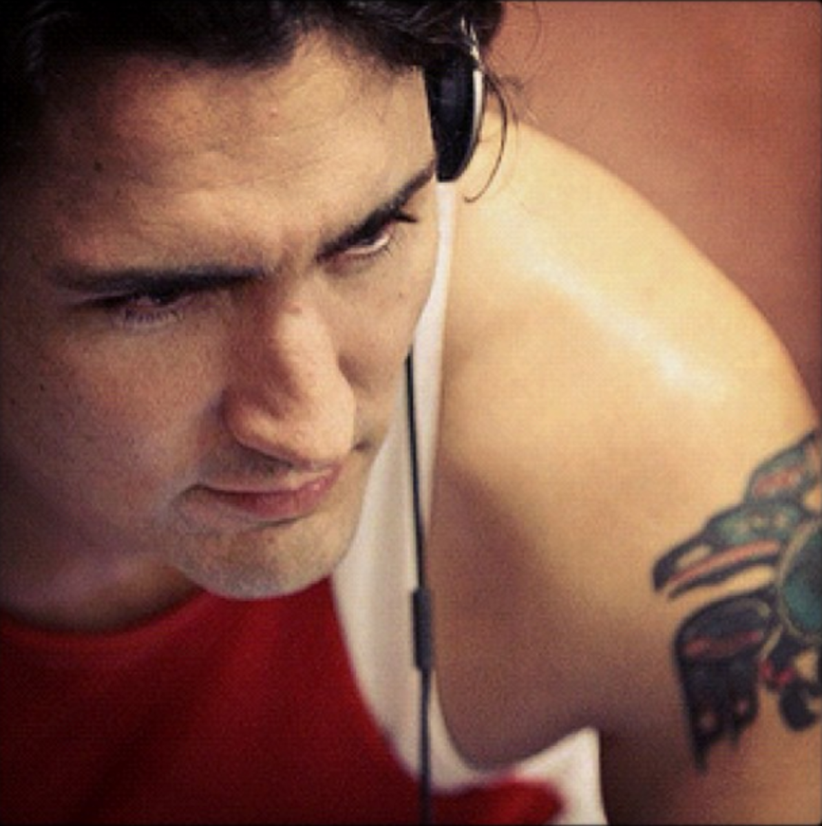 Justin Trudeau se připravuje na boxerský zápas. Foto: Justin Trudeau/Instagram