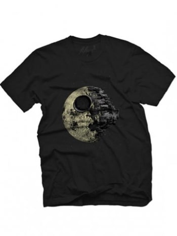 Pánské tričko Dark Side of the Moon Star War od Fifty5 Clothing