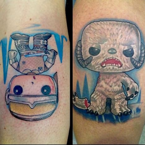 Wampa a Luke Skywalker Tattoo