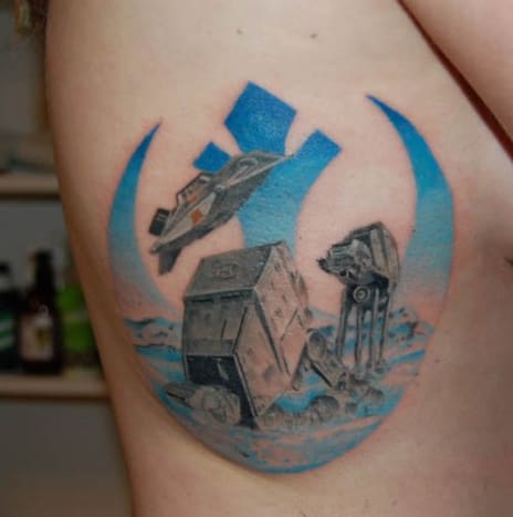 Imperial Walker Battle of Hoth tetování