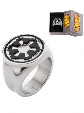 Šperky z nerezové oceli Star Wars Imperial Symbol Ring Inox
