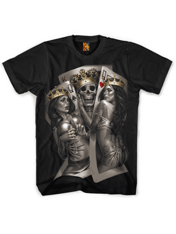 König und Königin Tattoo T-Shirt