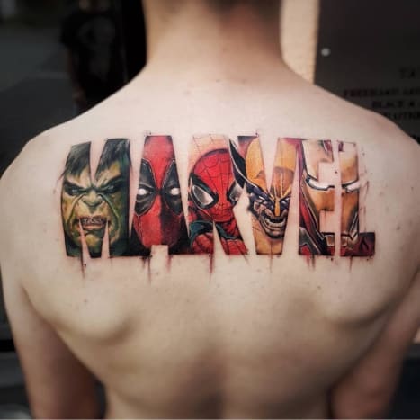 Aber was ist mit Avengers-Tattoos?