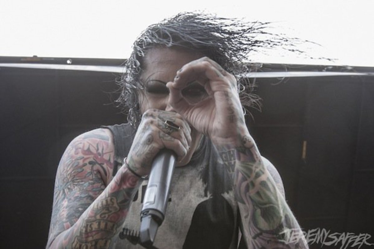 Živý záběr Chris Motionless