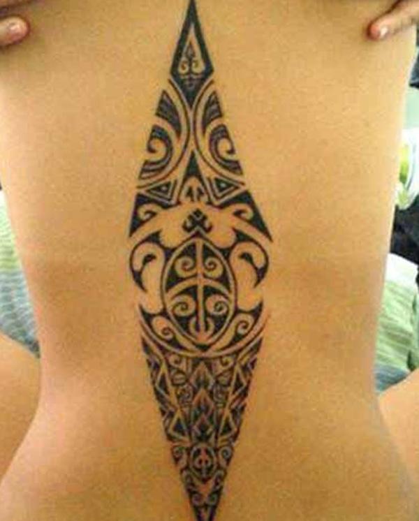 Polynesische Bärentatze Tattoo für Frauen