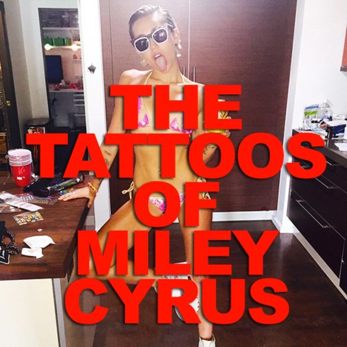 tetování Miley Cyrus