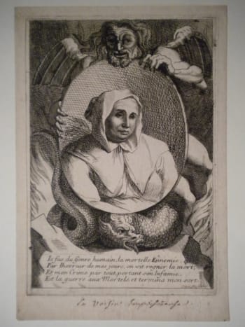 كانت كاثرين مونفوايسين عرافًا ومشعوذة فرنسية ، يُشتبه في أن مجموعتها (Affaire des Poisons) قتلت ما بين 1000 إلى 2500 شخص في عهد Lous XIV.