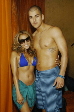 Foto über Rob Kardashian