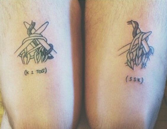 Diese Häkeltattoos, die überraschend knallhart sind