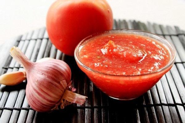 jugo de tomate con ajo