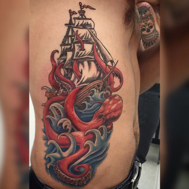 Tonnen von Octopus Tattoo-Designs