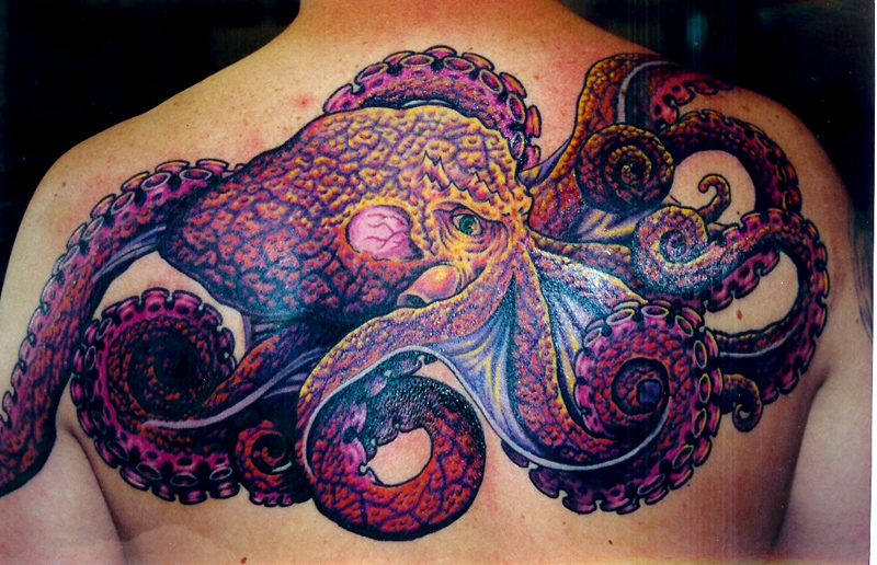 Tonnen von Octopus Tattoo-Designs
