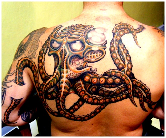 Tonnen von Octopus Tattoo-Designs