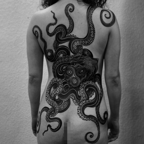 Tonnen von Octopus Tattoo-Designs