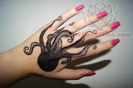 Tuny návrhů tetování Octopus