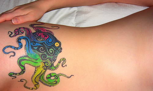 Tonnen von Octopus Tattoo-Designs