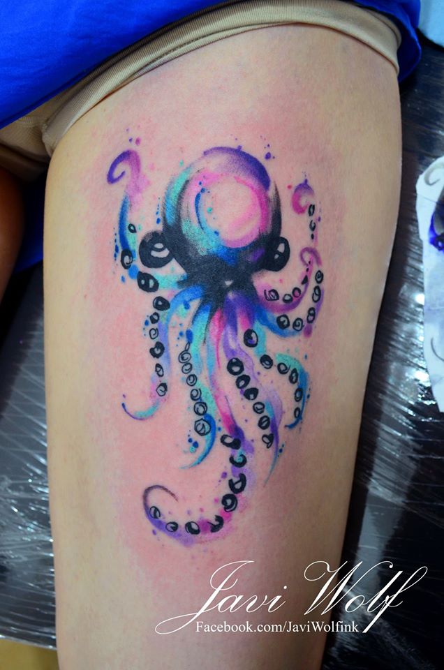 Tonnen von Octopus Tattoo-Designs