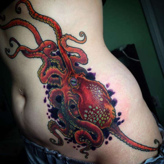 Tonnen von Octopus Tattoo-Designs