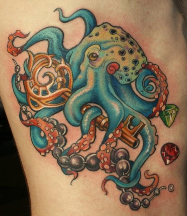 Tonnen von Octopus Tattoo-Designs