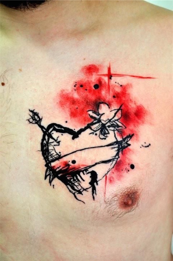 Top 144 Brusttattoos für Männer