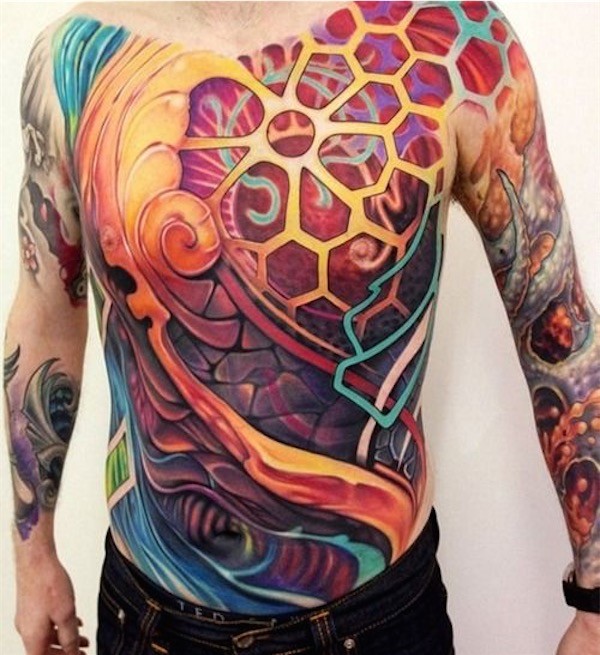 Nejlepší 144 tetování na hrudi pro muže