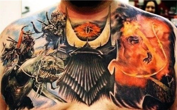 Top 144 Brusttattoos für Männer