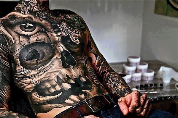 Top 144 Brusttattoos für Männer