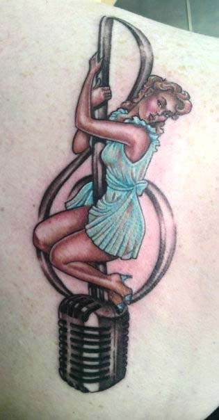 TOP 65 Pin Up Girl Tattoo Sexy Designs