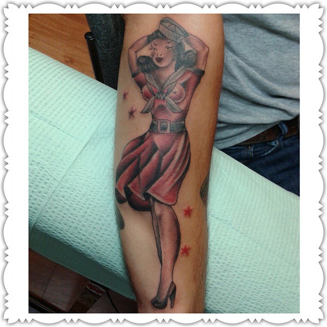 TOP 65 Pin Up Girl Tattoo Sexy Designs