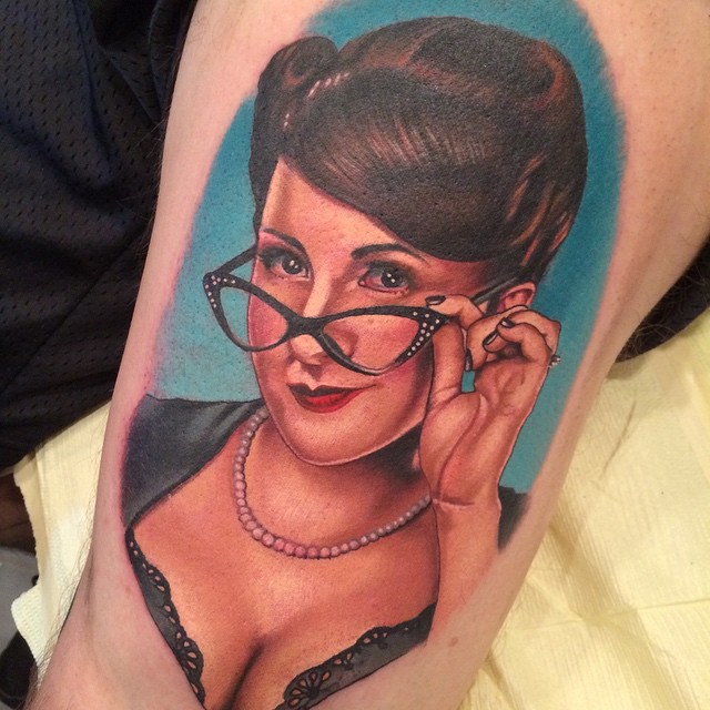 TOP 65 Pin Up Girl Tattoo Sexy Designs