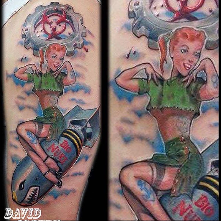 TOP 65 Pin Up Girl Tattoo Sexy Designs