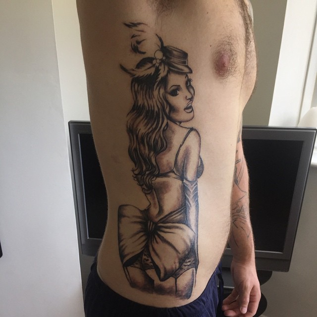 TOP 65 Pin Up Girl Tattoo Sexy Designs