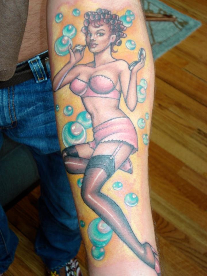 TOP 65 Pin Up Girl Tattoo Sexy Designs