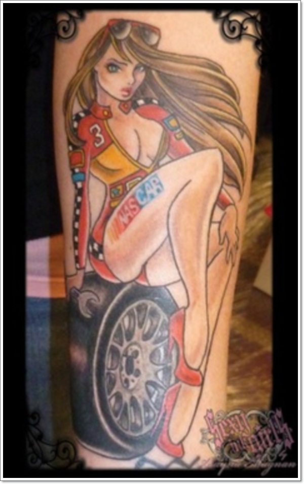 TOP 65 Pin Up Girl Tattoo Sexy Designs