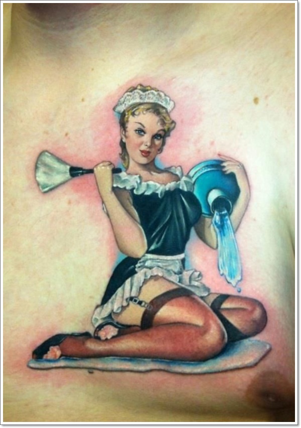 TOP 65 pin up girl tetování sexy vzory