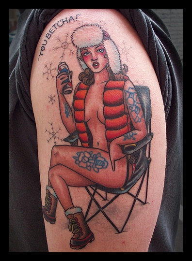 TOP 65 Pin Up Girl Tattoo Sexy Designs