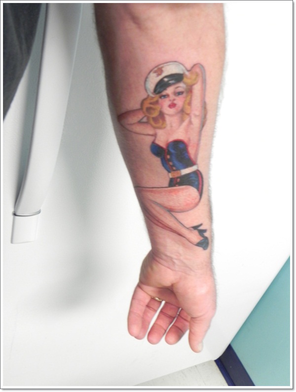 TOP 65 Pin Up Girl Tattoo Sexy Designs