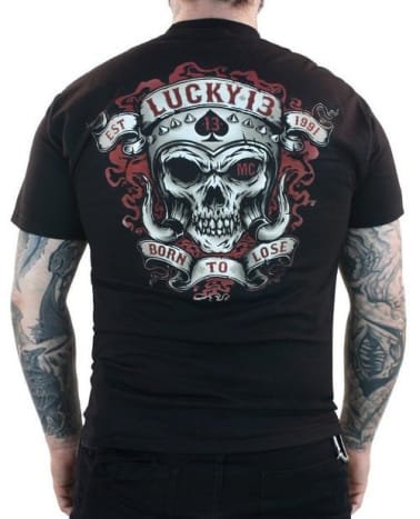 7 Motor Skull Men's Tee od Lucky 13