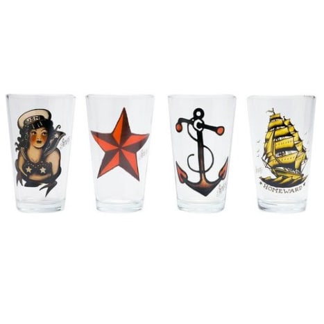 13 nautisches Pint-Set von Sailor Jerry