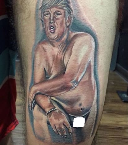 Trump Mikropenis Tattoo